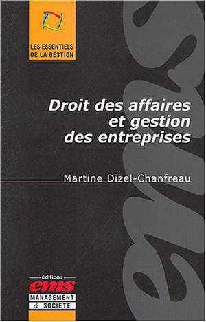 Droit des affaires et gestion des entreprises | Dizel-Chanfreau, Martine