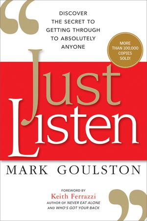 Just Listen | Goulston, Mark