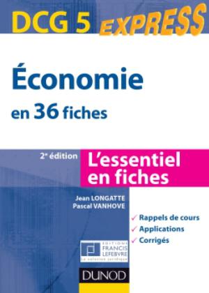 DCG 5 - Economie | Longatte, Jean
