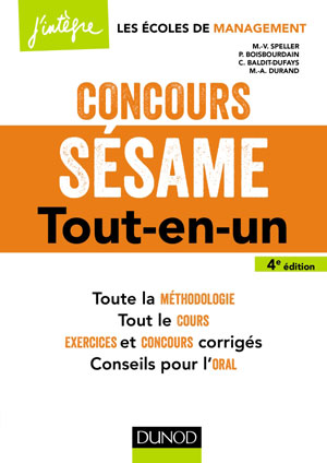 Concours Sésame | Speller, Marie-Virginie