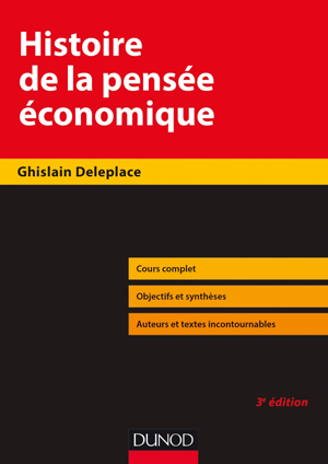 Histoire de la pensée économique | Deleplace, Ghislain