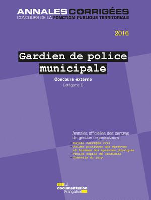 Gardien de police municipale 2016 | Collectif