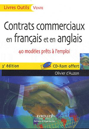 Contrats commerciaux en français et en anglais | d'Auzon, Olivier
