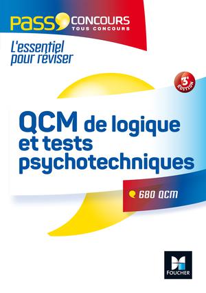 QCM de logique et Tests psychotechniques - Concours fonction publique | Eckenschwiller, Michèle
