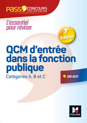 Pass'Concours - QCM d'entrée dans la fonction publique | Chevalier, François