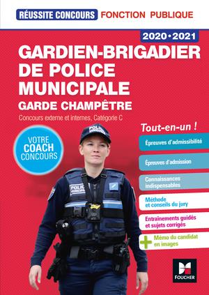 Réussite Concours - Gardien-brigadier de police municipale - 2020-2021 - Preparation complète | Prouteau, Isabelle