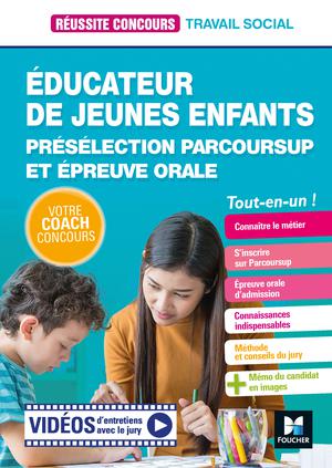 Réussite Concours - Educateur jeunes enfants (EJE) Présélection Parcoursup & Ep orale - Préparation | Goursolas Bogren, Nathalie