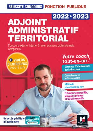 Réussite Concours - Adjoint administratif territorial - 2022-2023 - Préparation complète | Laurent, Denise