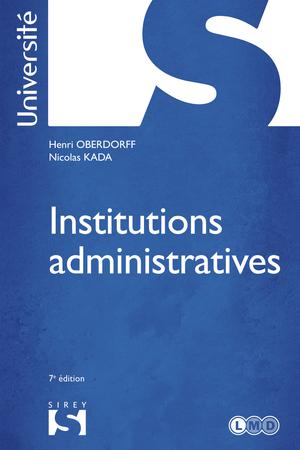 Institutions administratives | Oberdorff, Henri