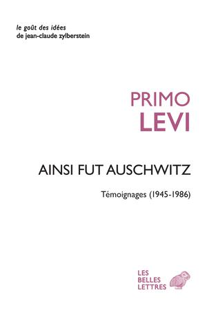 Ainsi fut Auschwitz | Levi, Primo