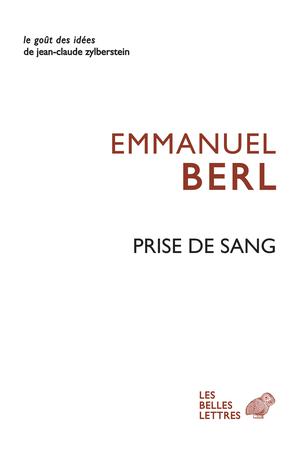Prise de sang | Berl, Emmanuel