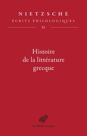 Histoire de la littérature grecque | Nietzsche, Friedrich