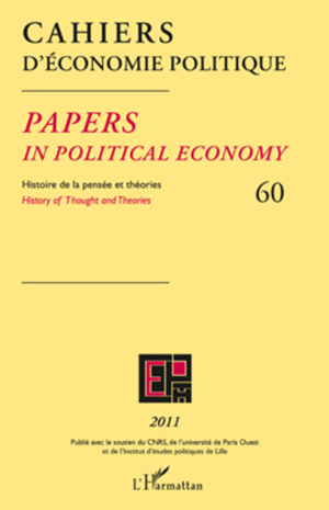 Cahiers d'économie politique n°60 | Pignol, Claire
