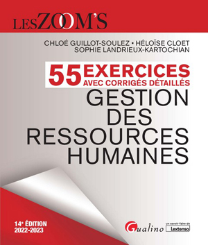 Exercices avec corrigés détaillés - Gestion des ressources humaines | Guillot-Soulez, Chloé