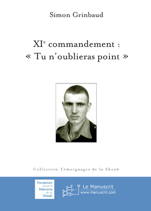 XIe commandement: "Tu n'oublieras point". | Grinbaud, Simon