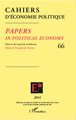 Cahiers d'économie politique 66 | Pignol, Claire