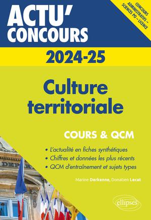 Culture territoriale 2024-2025 - Cours et QCM | Derkenne, Marine