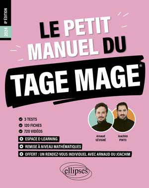 Le Petit Manuel du TAGE MAGE - édition 2024 | Pinto, Joachim