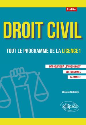Droit civil. Tout le programme de la Licence 1 | Piédelièvre, Stéphane
