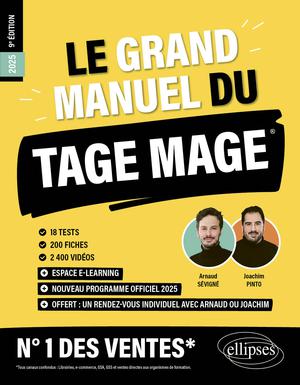 Le Grand Manuel du TAGE MAGE – N°1 DES VENTES | Pinto, Joachim