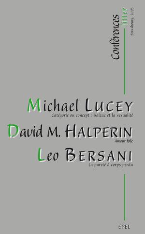 Conférences Litter | Halperin, David M.