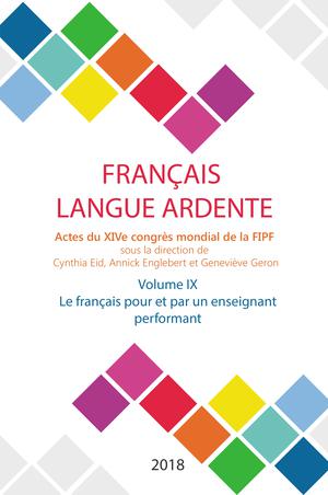 Le français pour et par un enseignant performant | Fipf