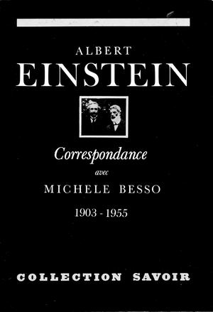 Correspondance avec Michele Besso | Einstein, Albert