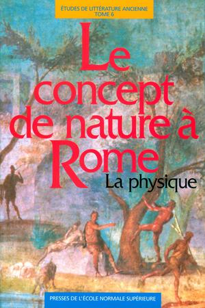 Le concept de nature à Rome | Collectif