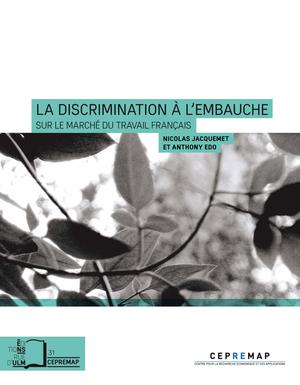 La Discrimination à l'embauche sur le marché du travail français | Edo, Anthony