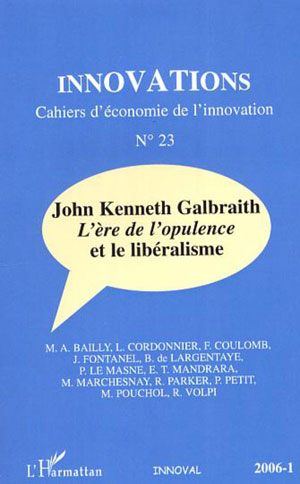 John Kenneth Galbraith | Bailly, Michel A.