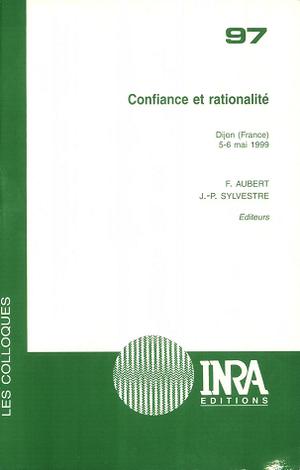 Confiance et rationalité | Aubert, Francis