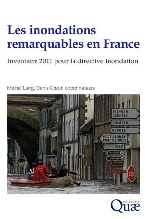 Les inondations remarquables en France | Lang, Michel