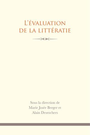 L' Évaluation de la littératie | Berger, Marie Josée