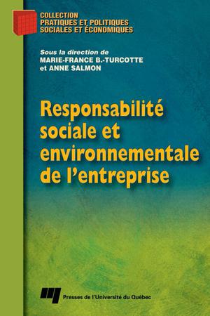 Responsabilité sociale et environnementale de l'entreprise | Turcotte, Marie-France B.