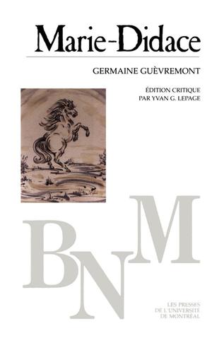 Marie-Didace | Guèvremont, Germaine