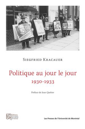 Politique au jour le jour 1930-1933 | Kracauer, Siegfried