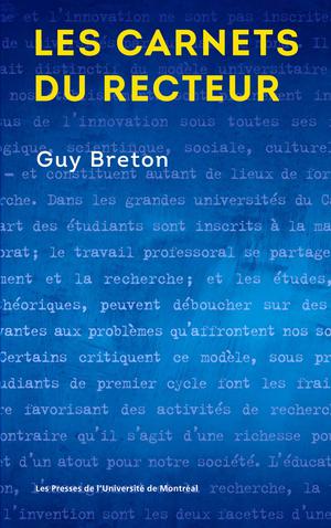 Les carnets du recteur | Breton, Guy