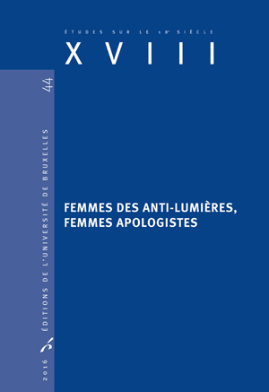 Femmes des anti-Lumières, femmes apologistes | Préyat, Fabrice