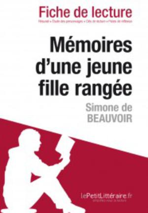 Mémoires d'une jeune fille rangée de Simone de Beauvoir (Fiche de lecture) | Cerf, Natacha
