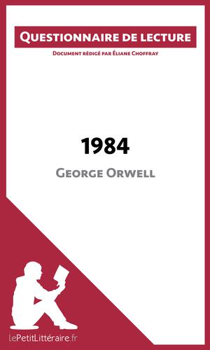 1984 de George Orwell | Choffray, Éliane