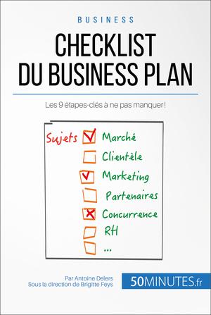 Checklist du business plan | Delers, Antoine