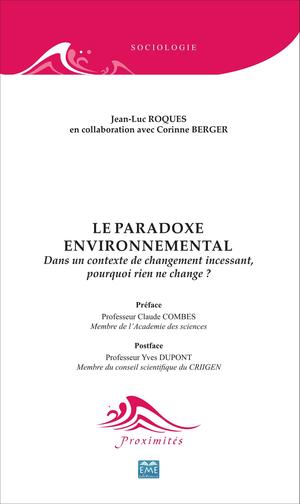 Le paradoxe environnemental | Berger, Corinne