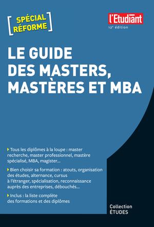 Le guide des masters, mastères  et MBA | Didi, Yaël
