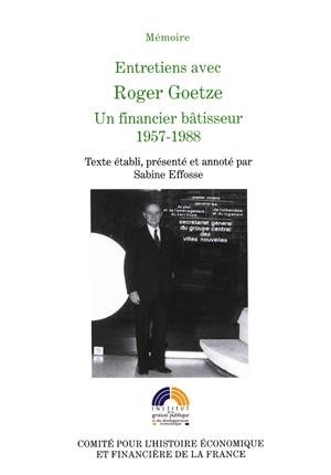 Entretiens avec Roger Goetze | Effosse, Sabine