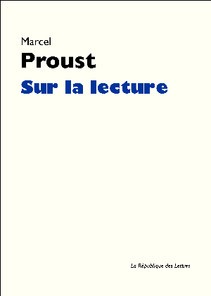Sur la lecture | Proust, Marcel