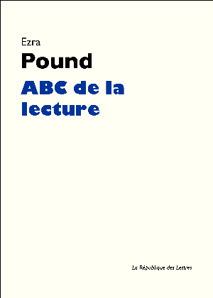 ABC de la lecture | Pound, Ezra
