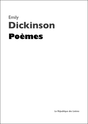 Poèmes | Dickinson, Emily