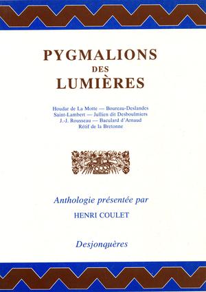 Pygmalions des Lumières | Coulet, Henri