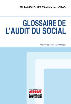 Glossaire de l'audit du social | Joras, Michel