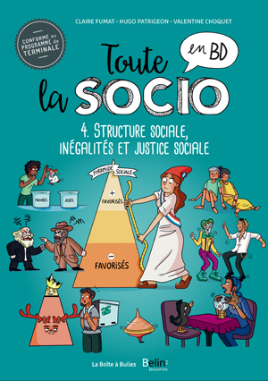 Toute la socio en BD T4 : Structure sociale, inégalités et justice sociale | Fumat, Claire